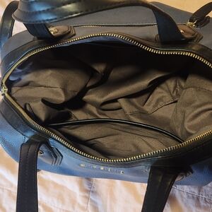 Stylish Black Leather Handbag